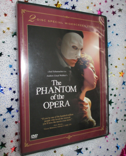 The Phantom of the Opera (2004) DVD 2-Disc Special Edition Gerard Butler Musical