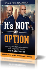 Its not an option Stock Market book by Pete and Jon Najarian Brand New CNBC