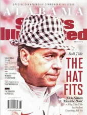 2018 Sports Illustrated Commemorative Issue Nick Saban Alabama "The Hat Fits"