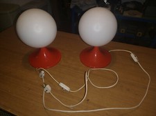 Coppia di Abat-Jour anni 70/80 modernariato 