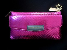 NEU George Gina Lucy Abendtasche *Sister Twist* Leder pink snake SONDERPREIS !!!