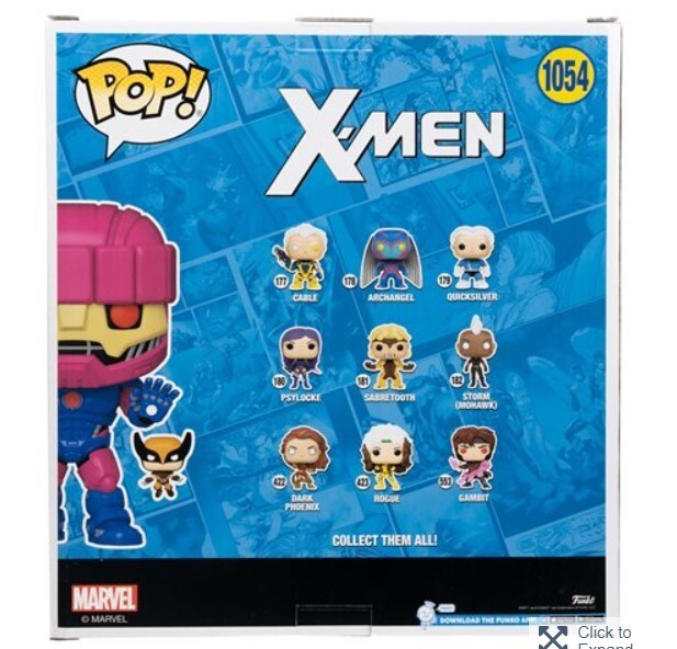 MARVELシリーズ★ Funko Pop! X-Men Sentinel w/Wolverine Jumbo 10