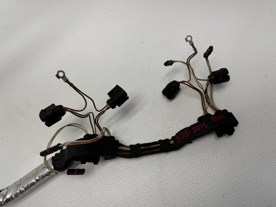 BMW 528I F10 2011-2016 motor bobina de encendido inyector cableado arnés OEM Foto 4 de 4