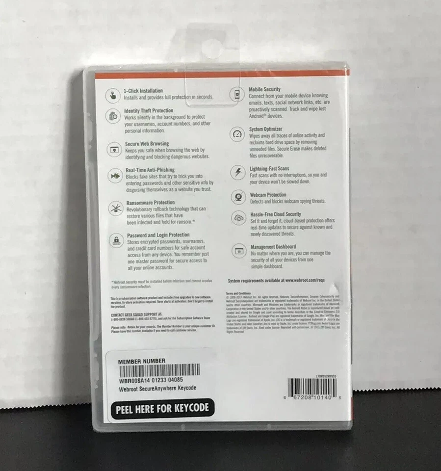 Webroot SecureAnywhere Internet Security 2017 for 3 Devices - Image 2 of 3