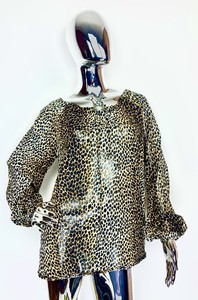 dolce gabbana leopard top