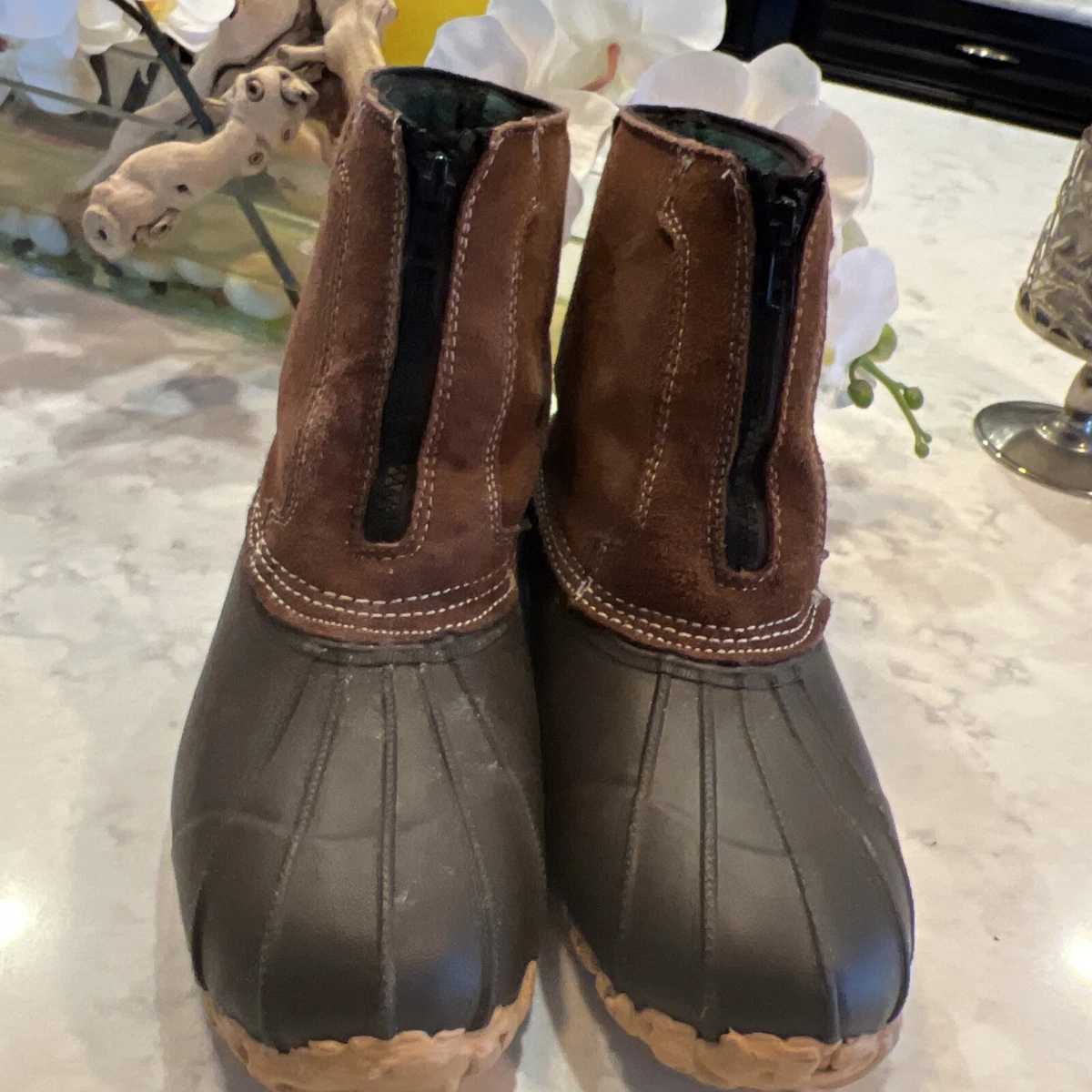 Mens lined duck clearance boots