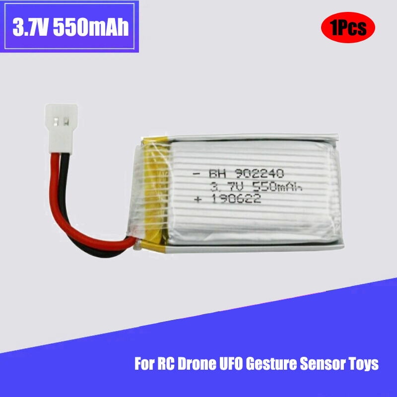 Batterie d'avion RC, 3,7 V 1800mAh 2600mAh Kit de Batterie au Lithium