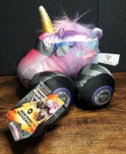 2025 Spin Master Monster Jam Sparkle Smash Plush Monster Truck with Engine Sound