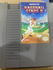 Baseball Stars II Nintendo NES Cartridge  Authentic / Tested 