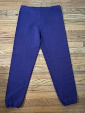 Vintage 1980s Russell Athletic Purple Sweatpants Men S - 34x30 - Made in USA