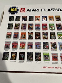 Atari Flashback 8 Classic Game Console 105 Built In Games in Box Tested