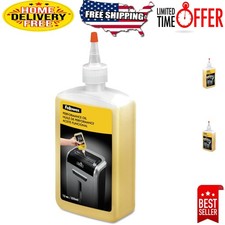 Maximize Shredder Efficiency with Powershred 12 oz Oil for Cross-Cut & Micro-Cut