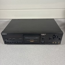Sony TC-RX606ES Dolby B C S NR HX Pro Stereo Cassette Deck Player Recorder Japan