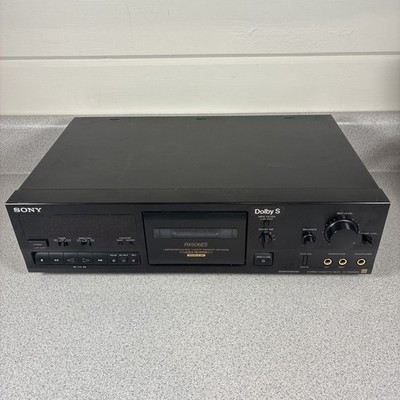 Sony TC-RX606ES Dolby B C S NR HX Pro Stereo Cassette Deck Player Recorder Japan
