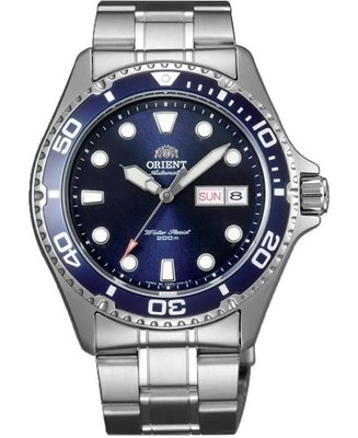 ORIENT Men Analog Automatic Casual Watch Classic Dress Blue Dial Waterproof Roun