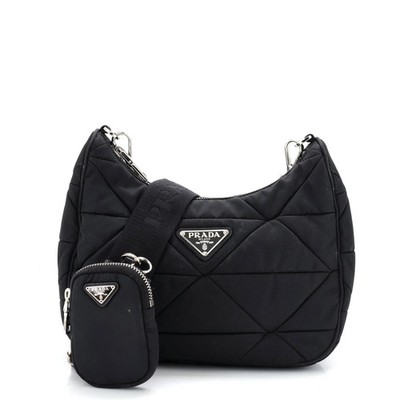 Prada Re-Edition Shoulder Bag Quilted Tessuto Small
