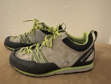 Women's Scarpa Crux Approach, Gray Lime Green Trail Hiking Shoes Wms 9 EUR 41