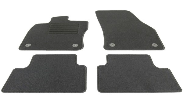 FußMatten Set FüR Vw T-Roc Cabrio 2020- Autoteppiche Automatten Basic Set-image