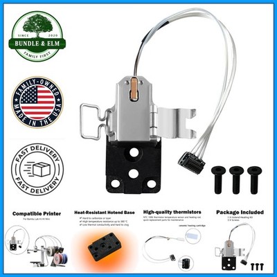 Replacement Hotend Assembly for A1 Mini 3D Printer with Heat-Resistant Parts