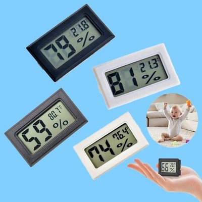 Mini Digital Thermo-Hygrometer Thermometer Luftfeuchtigkeit Temperaturmessgerät