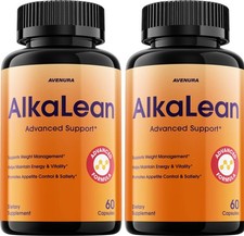 (2 Pack) Alkalean Capsules – Alkalean Pills Advanced Formula Natural Blend