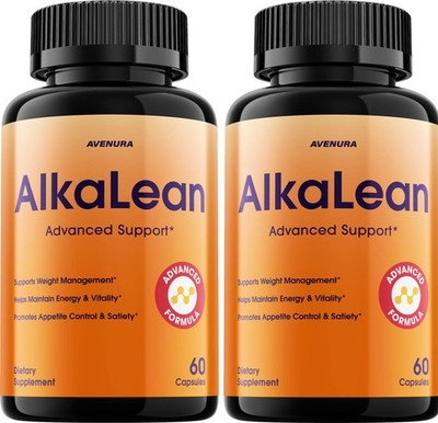 (2 Pack) Alkalean Capsules   Alkalean Pills Advanced Formula Natural Blend