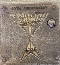 Triumph Allied Forces 40th Anniv Vinyl Box Set Rsd 2021 3lp 7in Sgl More New