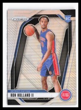 2024-25 Panini Prizm Prizms Silver #269 Ron Holland II Detroit Pistons RC QW