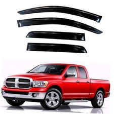 Rain Guards Fit for 2002-2008 Dodge Ram 1500 Quad Cab, Out 2002-2008 Ram 1500