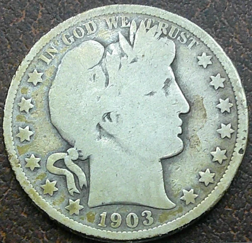 US 1903 Barber Half Dollar **
