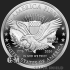 2026 Silver Shield AMERICA FIRST v1 - 1oz .999 Silver Proof - Pre Sale