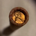 1956-P Lincoln Wheat Cent BU Roll of Pennies 1C
