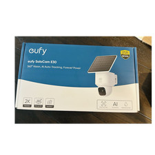 Eufy SoloCam E30 2K Wireless Solar Powered AI Auto-Tracking Night Vision Camera