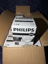 New Lot of (10) Philips MR16 LED 25 Degree Flood 7.3W Dimmable Lights