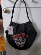 Sugar Skull Day Of The Dead Tote And Wallet Most Wanted Brand
