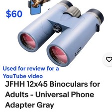 JFHH 12X45 ED BINOCULARS 10X42