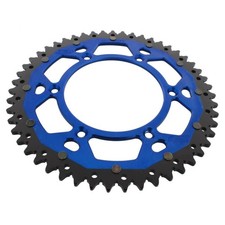 Dual Crown 51 Teeth Pitch 520 Blue ZF Husaberg FS 400 C Supermoto 2001-2003