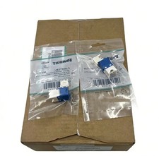 Panduit Giga TX Cat6 jack blue CJ688TGBU BOX OF 50 Free shipping 