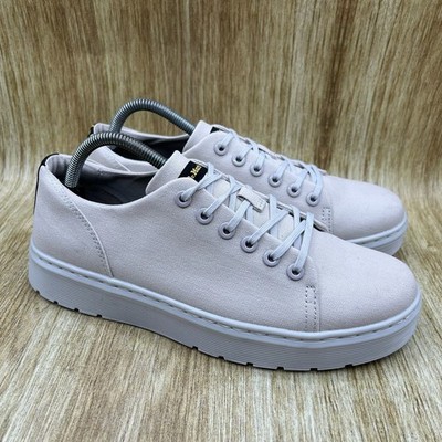 Dr. Martens Dante Canvas Men's Size 9 Low Top Sneakers Light Beige Shoes