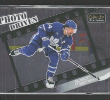 2023-24 O-Pee-Chee Platinum #PD-6 Auston Matthews Photo Driven  (HK)