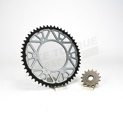 JT Stahl Kettenradsatz vorne / Twinstar hinten passend für Yamaha YZ450F Q-R 2003-2004