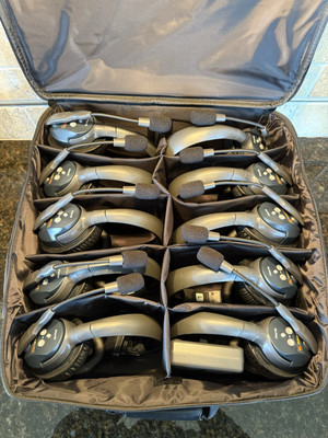 Eartec PRO16 Dual Ear Headsets for 10 Users (ETP10D)