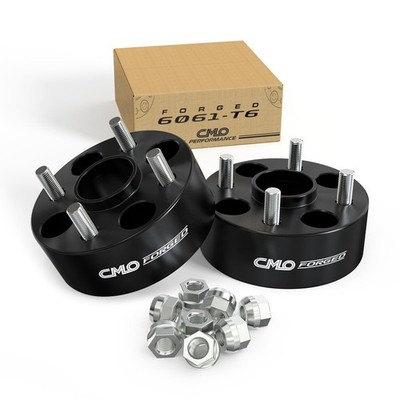 Customadeonly 2Pcs 50Mm 2 Forged Hubcentric Wheel Spacers Black 4X100 To 4X100