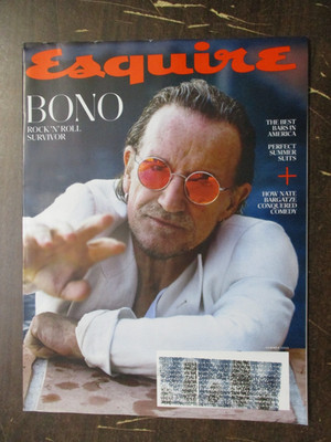 ESQUIRE MAGAZINE SUMMER 2025 BONO BEST BARS IN AMERICA NATE BARGATZE NEW