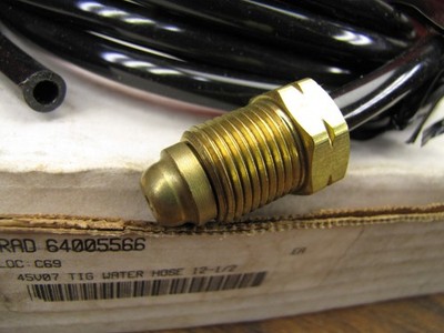 Radnor 45V07 Welding Torch 12.5ft Vinyl Water Hose 64005566 - New