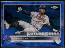2022 Topps Chrome Sapphire Edition #233 Cristian Pache