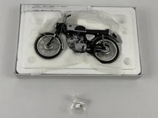 Ebbro 1/10 scale Honda CR110 Cub 1962 Black/Silver Discontinued Rare box 10004