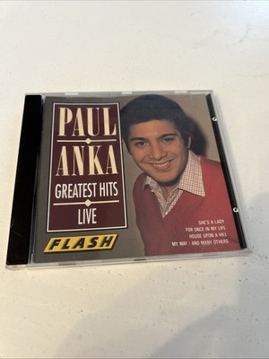 Paul Anka Greatest hits-Live (16 tracks)  [CD]