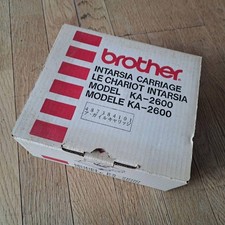 Brother KH-260 Knitting Machine Argyle Carriage Electronic w/ Manual New Unused