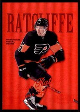 2022-23 UPPER DECK METAL UNIVERSE RETRO PMG RED ISAAC RATCLIFFE 023/100